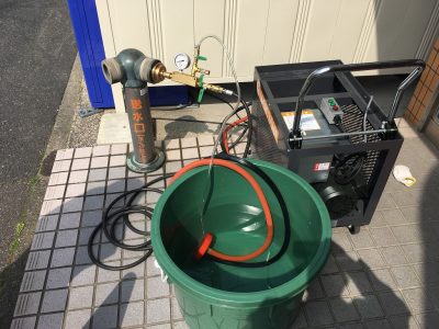 H31年4月　名古屋市東区　マンション　連結送水管耐圧試験