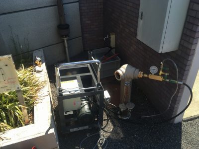 R1年5月 春日井市 マンション 連結送水管耐圧試験