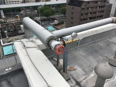 R1年7月　名古屋市中区　マンション　消防用ホースの耐圧試験 作業内容5