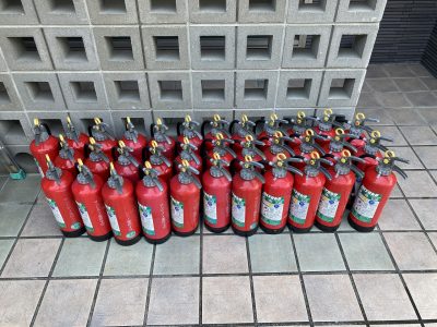 令和３年１０月　豊田市　消火器更新