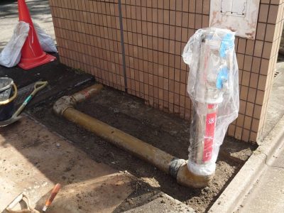 令和４年１月　熱田区　連結送水管改修工事 作業内容4